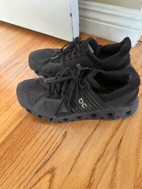 On Running Black Athletic Shoes 7.5